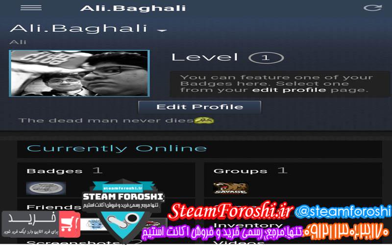 فروش اکانت استیم کد ۳۷۵۳