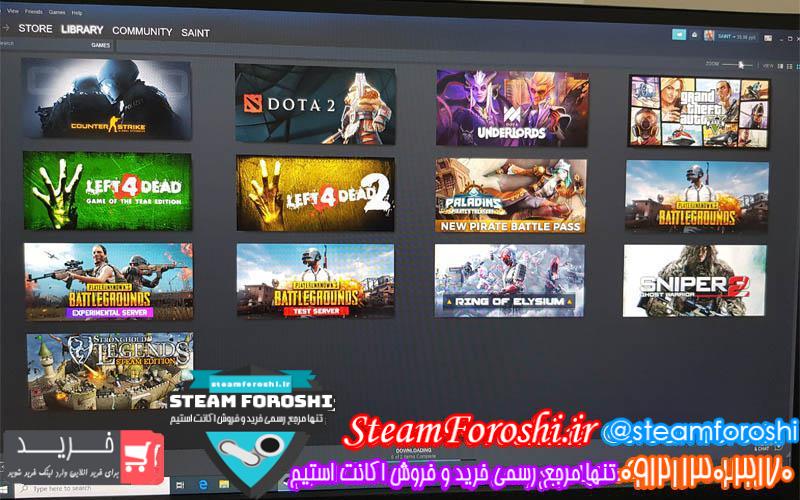 فروش اکانت استیم کد ۳۷۶۶