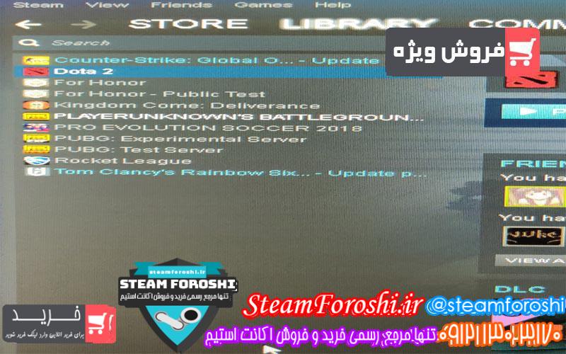 فروش اکانت استیم کد ۳۸۶۸