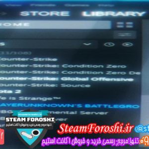 فروش اکانت استیم کد ۳۸۸۳