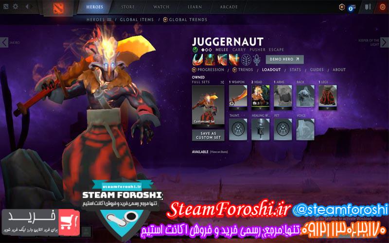 فروش آیتم دوتا ۲ کد ۳۹۲۸