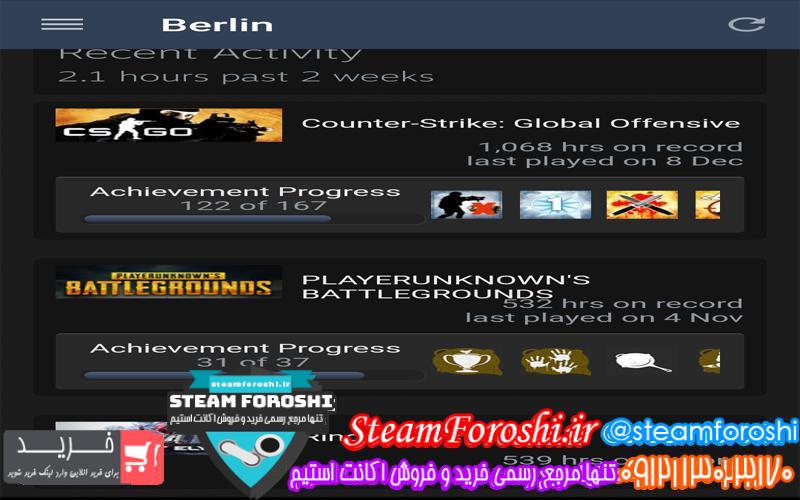 فروش اکانت cs go کد ۴۰۹۳