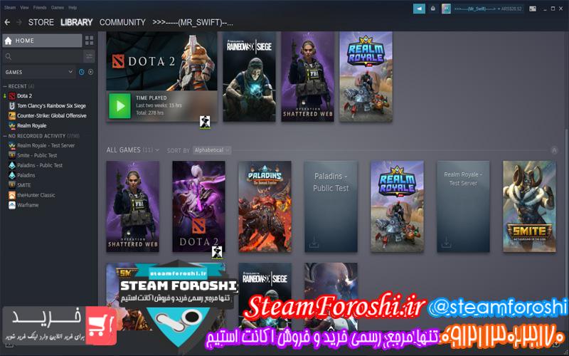 فروش اکانت استیم کد ۴۱۱۱