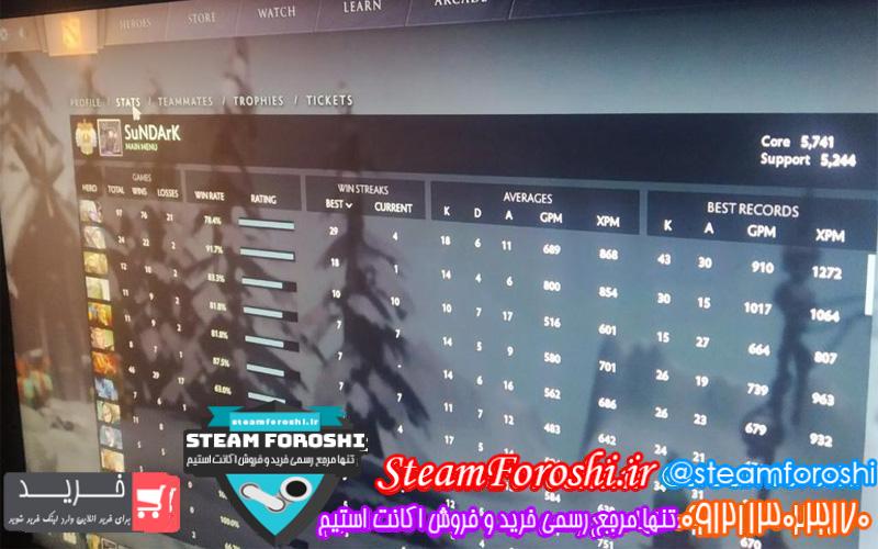 فروش اکانت استیم کد ۴۱۱۲