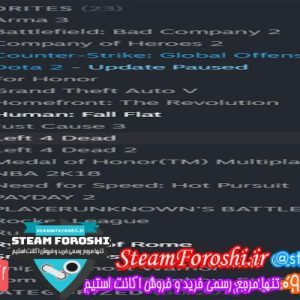 فروش اکانت استیم کد ۴۱۵۷