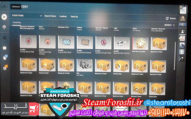 فروش اکانت cs go کد ۴۱۶۷