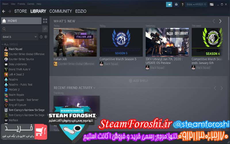 فروش اکانت استیم کد ۴۲۲۰