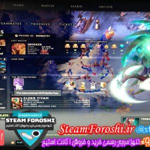 فروش اکانت دوتا ۲ کد ۴۲۲۷