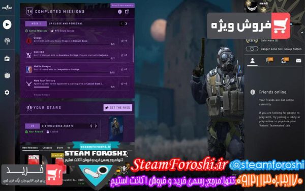 فروش اکانت cs go کد ۴۲۴۸