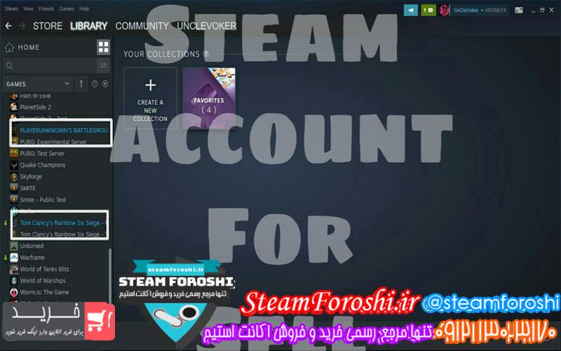 فروش اکانت استیم کد ۴۳۳۸