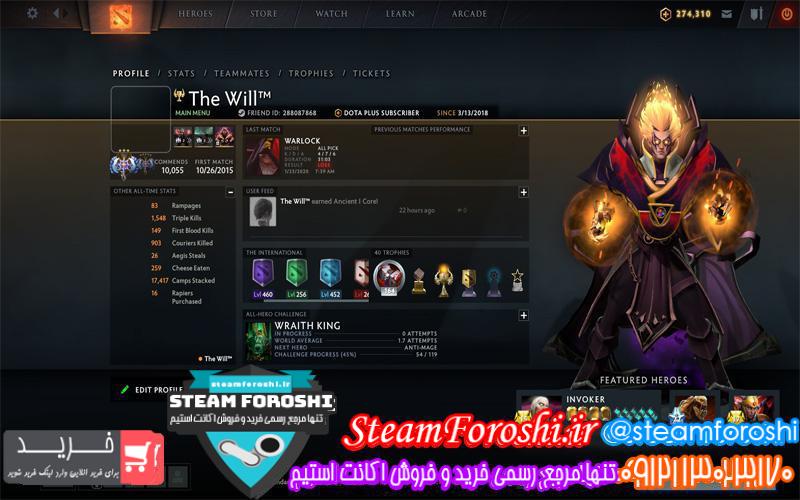 فروش اکانت استیم کد ۴۳۴۷