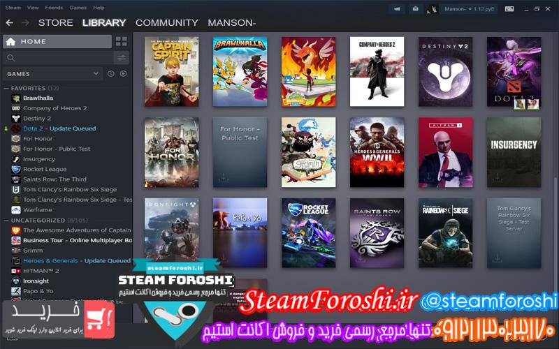 فروش اکانت استیم کد ۴۳۷۹