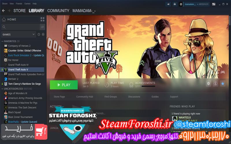 فروش اکانت استیم کد ۴۴۱۸