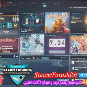 فروش اکانت دوتا ۲ کد ۴۵۹۸