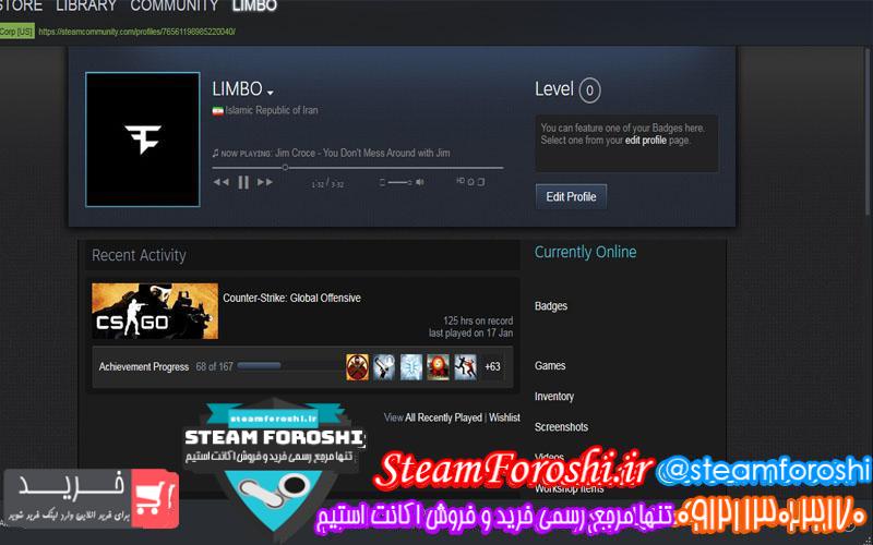 فروش اکانت cs go کد ۴۴۶۸