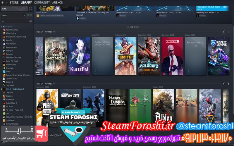 فروش اکانت استیم کد ۴۶۱۸