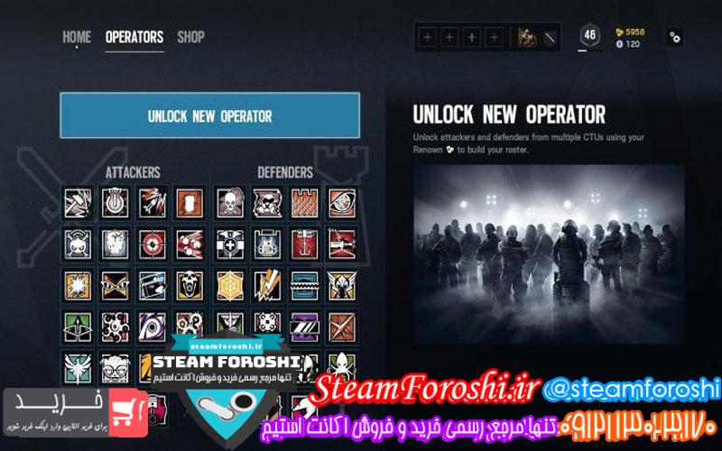 فروش اکانت استیم کد ۴۶۲۴