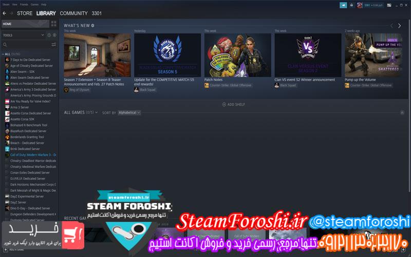 فروش اکانت استیم کد ۴۶۳۵