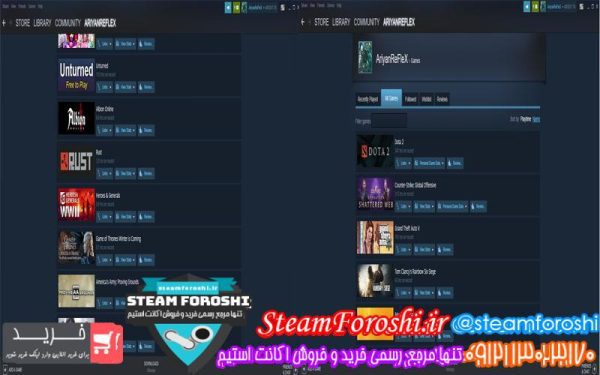 فروش اکانت استیم کد ۴۶۵۰