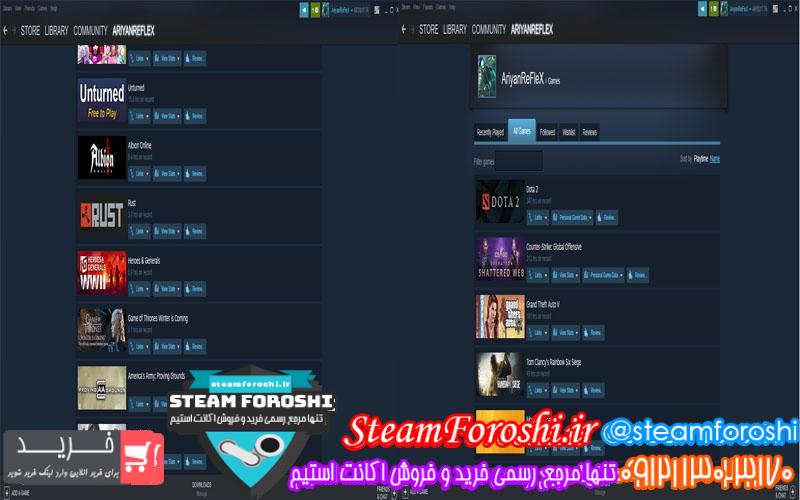 فروش اکانت استیم کد ۴۶۵۰