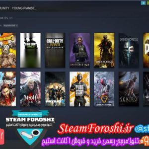 فروش اکانت استیم کد ۴۵۳۴