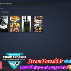 فروش اکانت استیم کد ۴۵۳۵