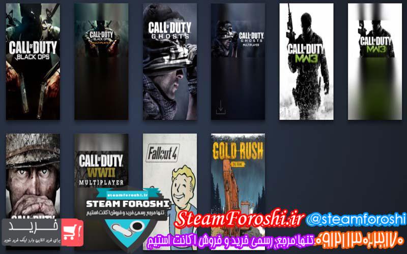 فروش اکانت استیم کد 4540