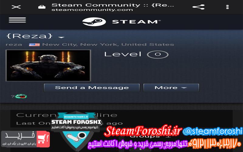 فروش اکانت cs go کد ۴۵۶۶