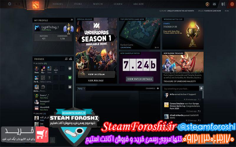 فروش اکانت استیم کد ۴۶۵۱