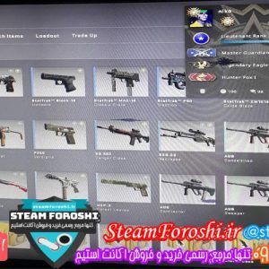فروش اکانت cs go کد۴۶۸۸