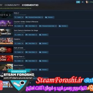 فروش اکانت استیم کد ۴۶۹۹