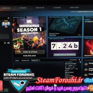 فروش اکانت دوتا ۲ کد ۴۷۰۳