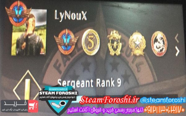 فروش اکانت cs go کد ۴۷۵۴