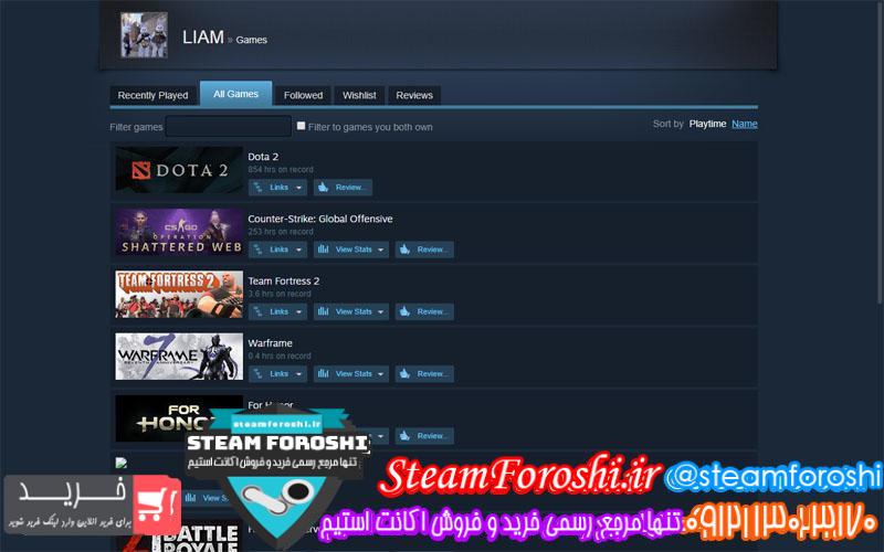 فروش اکانت استیم کد ۴۷۷۱