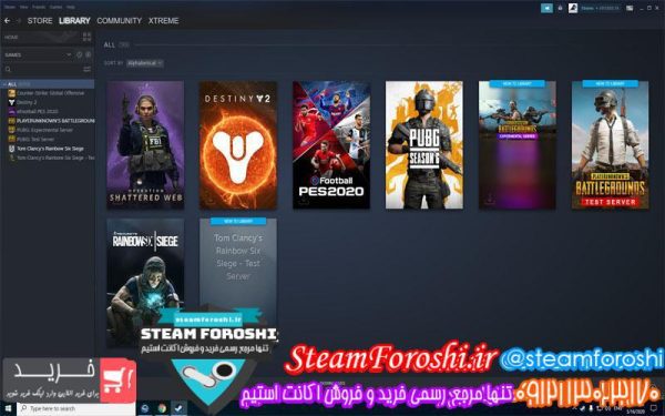 فروش اکانت استیم کد ۴۷۷۲