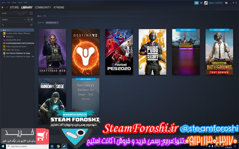 فروش اکانت استیم کد ۴۷۷۲