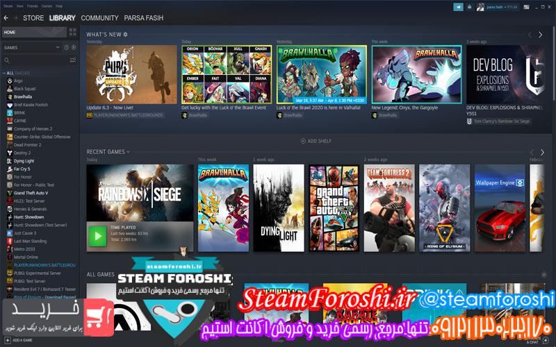 فروش اکانت استیم کد ۴۸۰۳