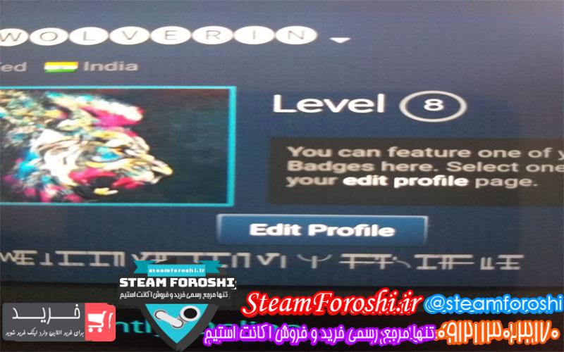 فروش اکانت استیم کد ۴۸۰۵