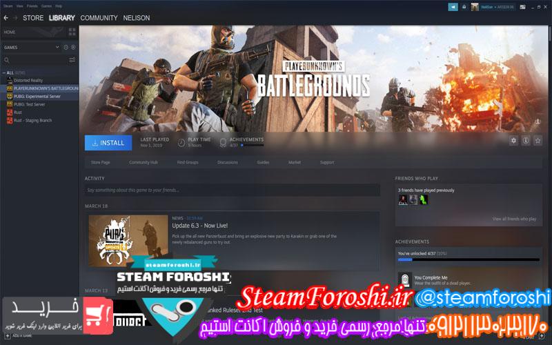 فروش اکانت استیم کد ۴۸۰۶