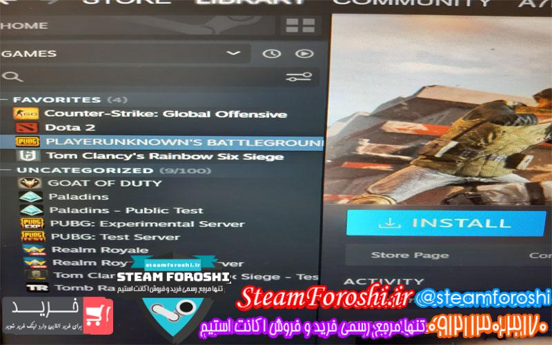 فروش اکانت استیم کد ۴۸۱۱