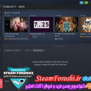 فروش اکانت استیم کد ۴۸۱۴