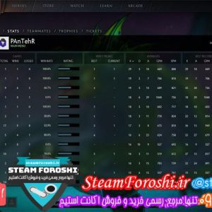 فروش اکانت دوتا ۲ کد ۴۸۲۳