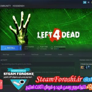 فروش اکانت استیم کد ۴۸۳۶