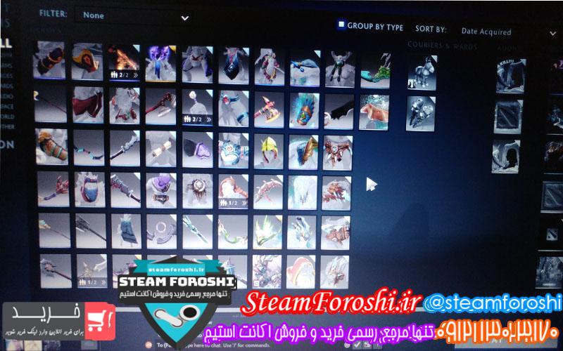 فروش اکانت دوتا ۲ کد ۴۸۸۲