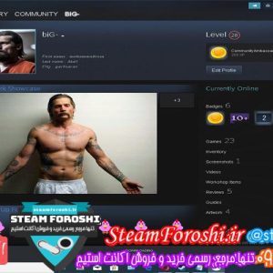 فروش اکانت استیم کد ۴۸۸۶