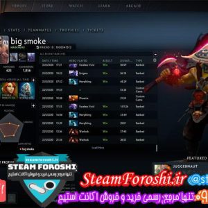 فروش اکانت دوتا ۲ کد ۴۹۹۲