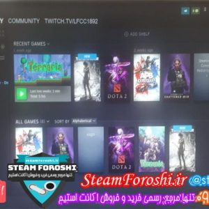 فروش اکانت استیم کد ۴۹۲۲