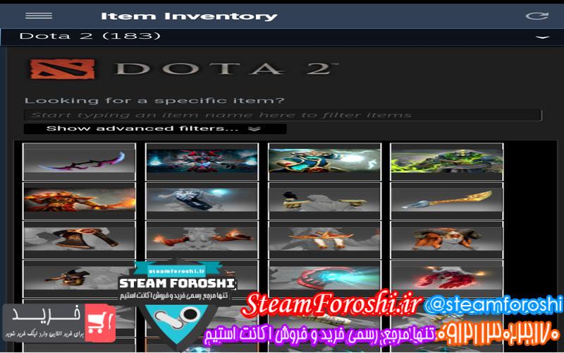 فروش اکانت دوتا ۲ کد ۴۹۷۹