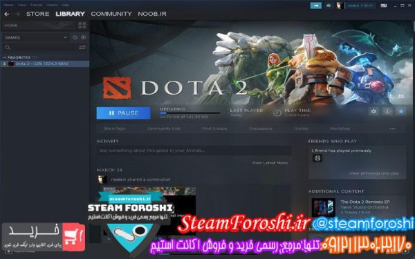 فروش اکانت استیم کد ۴۹۸۱