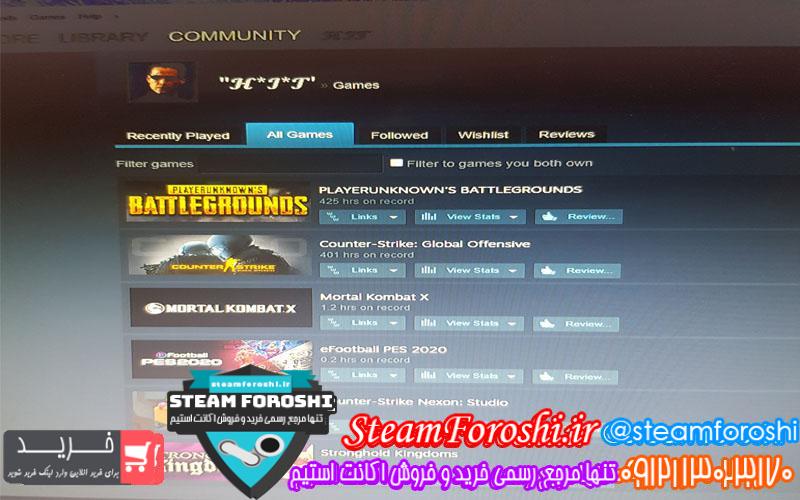 فروش اکانت استیم کد ۵۰۲۷